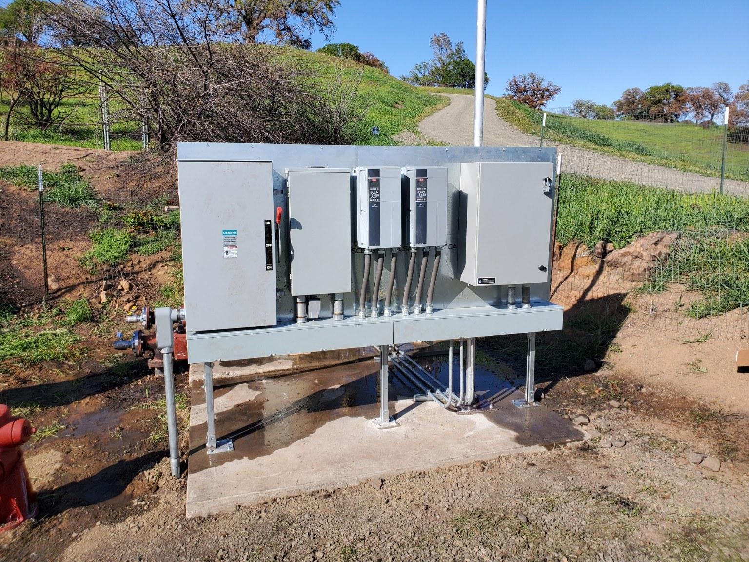 Outdoor electrical installation